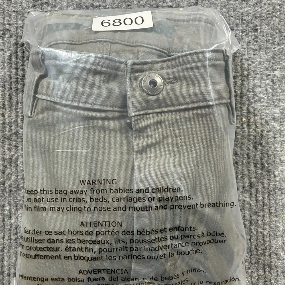 Duluth Trading Flex Fire Hose Cargo Pants Mens Size 36x32 Gray Slim Fit Low Rise - Picture 10 of 10